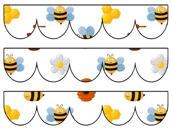 Bee, Honey Bulletin Board Decor Kit, Bee, Honey Letters