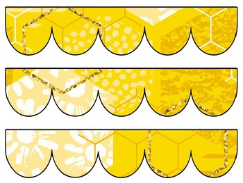Bee, Honey Bulletin Board Decor Kit, Bee, Honey Letters