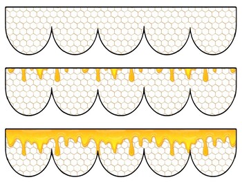 Bee, Honey Bulletin Board Decor Kit, Bee, Honey Letters