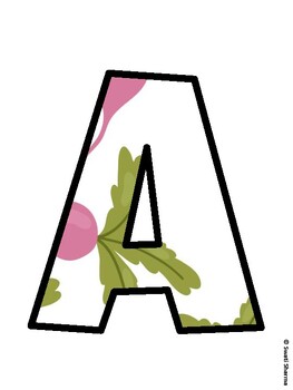 Beetroot Bulletin Board Décor Kit, Beetroot Bulletin Board Letters