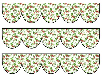 Berry Bulletin Board Decor Kit, Berry Letters