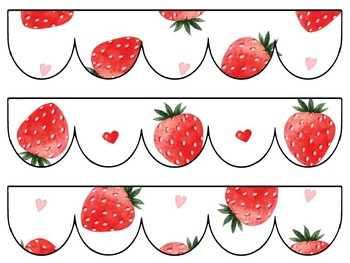 Berry Bulletin Board Decor Kit, Berry Letters