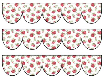 Berry Bulletin Board Decor Kit, Berry Letters