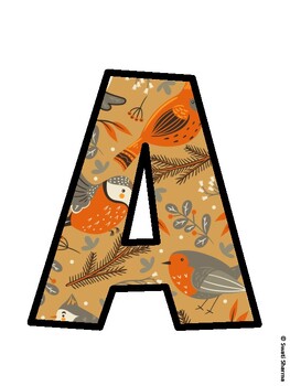 Birds Bulletin Board Decor Kit, Birds Bulletin Board Letters