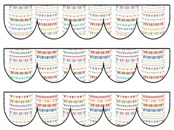 Birthday Bulletin Board Decor Kit, Birthday Letters