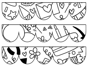 Birthday Bulletin Board Decor Kit, Birthday Letters
