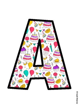 Birthday Bulletin Board Décor Kit