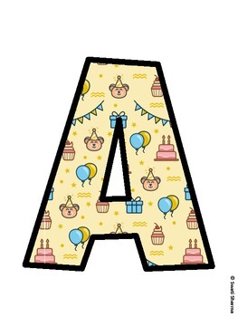 Birthday Bulletin Board Décor Kit