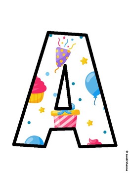 Birthday Bulletin Board Décor Kit