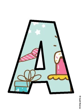 Birthday Bulletin Board Décor Kit