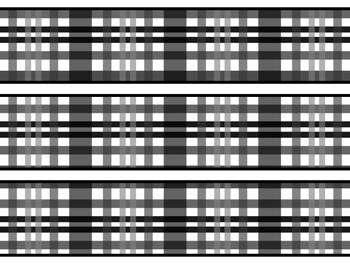 Black And White Bulletin Board Décor Kit, Black And White Letters