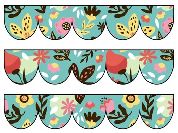 Botanical Bulletin Board Decor Kit, Botanical Letters
