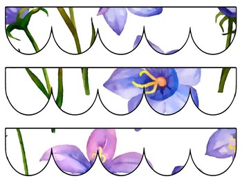 Botanical Bulletin Board Decor Kit, Botanical Letters