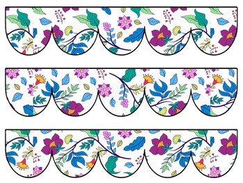 Botanical Bulletin Board Decor Kit, Botanical Letters