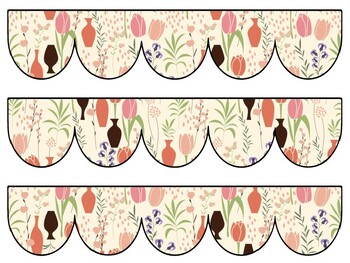 Botanical Bulletin Board Decor Kit, Botanical Letters