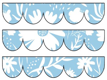 Botanical Bulletin Board Decor Kit, Botanical Letters