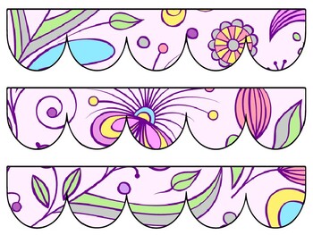 Botanical Bulletin Board Decor Kit, Botanical Letters
