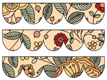 Botanical Bulletin Board Decor Kit, Botanical Letters