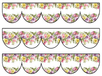 Botanical Bulletin Board Decor Kit, Botanical Letters