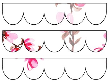 Botanical Bulletin Board Decor Kit, Botanical Letters
