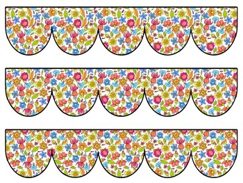 Botanical Bulletin Board Decor Kit, Botanical Letters