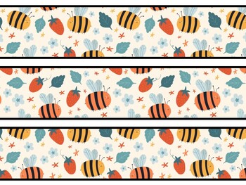 Bugs, Bee Bulletin Board Decor Kit, Bugs, Bee Letters, Bugs, Bee Borders