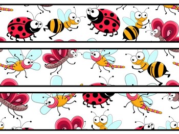 Bugs Bulletin Board Decor Kit, Bugs Letters