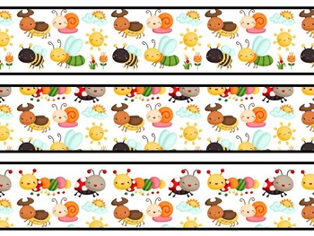 Bugs Bulletin Board Decor Kit, Bugs Letters