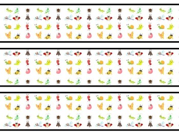 Bugs Bulletin Board Decor Kit, Bugs Letters