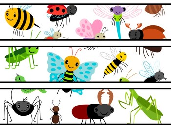 Bugs Bulletin Board Decor Kit, Bugs Letters