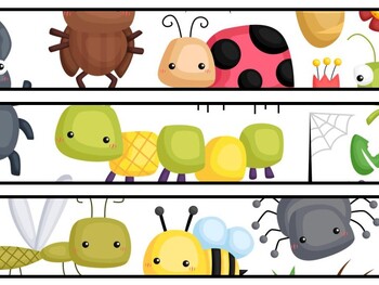 Bugs Bulletin Board Decor Kit, Bugs Letters