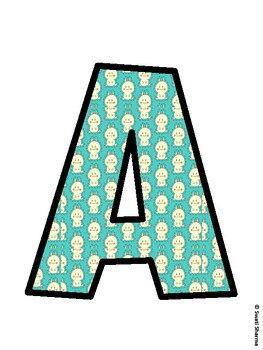 Bunny Bulletin Board Décor Kit, Bunny Bulletin Board Letters