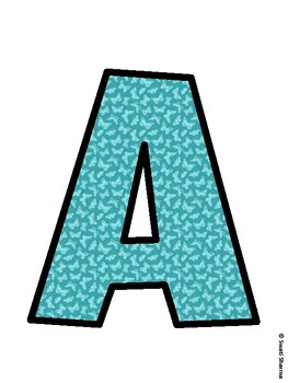 Butterflies Bulletin Board Décor Kit, Butterflies Bulletin Board Letters