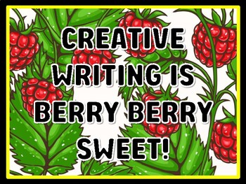 CREATIVE WRITING IS BERRY BERRY SWEET! Berry Door Décor