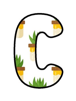 CULTIVATE SELF-DISCIPLINE!, Cactus, Succulent Bulletin Board Decor