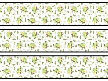 Chameleon Bulletin Board Decor Kit, Chameleon Letters