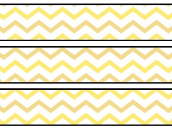 Chevron Stripes Bulletin Board Décor Kit, Chevron Stripes Letters