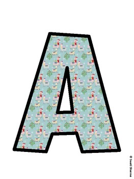 Christmas Bulletin Board Décor Kit, Christmas Bulletin Board Letters
