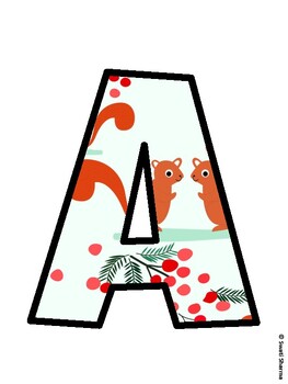 Christmas Bulletin Board Décor Kit, Christmas Bulletin Board Letters