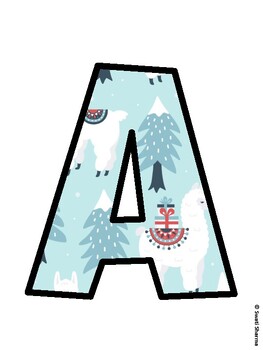 Christmas Bulletin Board Décor Kit, Christmas Bulletin Board Letters