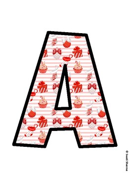 Christmas Bulletin Board Décor Kit, Christmas Bulletin Board Letters