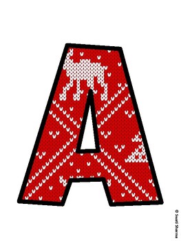 Christmas Bulletin Board Décor Kit, Christmas Bulletin Board Letters