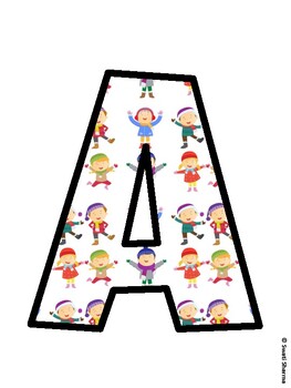 Christmas Bulletin Board Décor Kit, Christmas Bulletin Board Letters