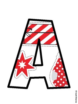 Christmas Bulletin Board Décor Kit, Christmas Bulletin Board Letters