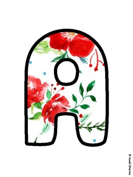 Christmas Bulletin Board Letters, Christmas Alphabet Posters