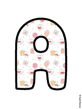 Christmas Bulletin Board Letters, Christmas Alphabet Posters