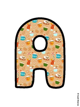 Christmas Bulletin Board Letters, Christmas Alphabet Posters