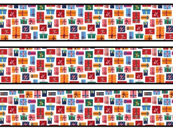 Christmas Gifts Bulletin Board Decor Kit, Christmas Gifts Letters