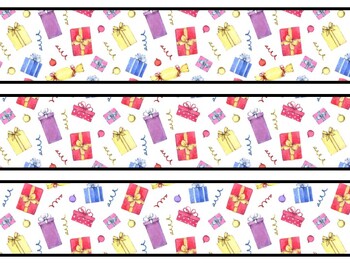 Christmas Gifts Bulletin Board Decor Kit, Christmas Gifts Letters