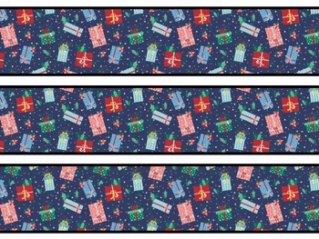 Christmas Gifts Bulletin Board Decor Kit, Christmas Gifts Letters